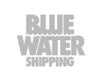 Blue Water shipping logo