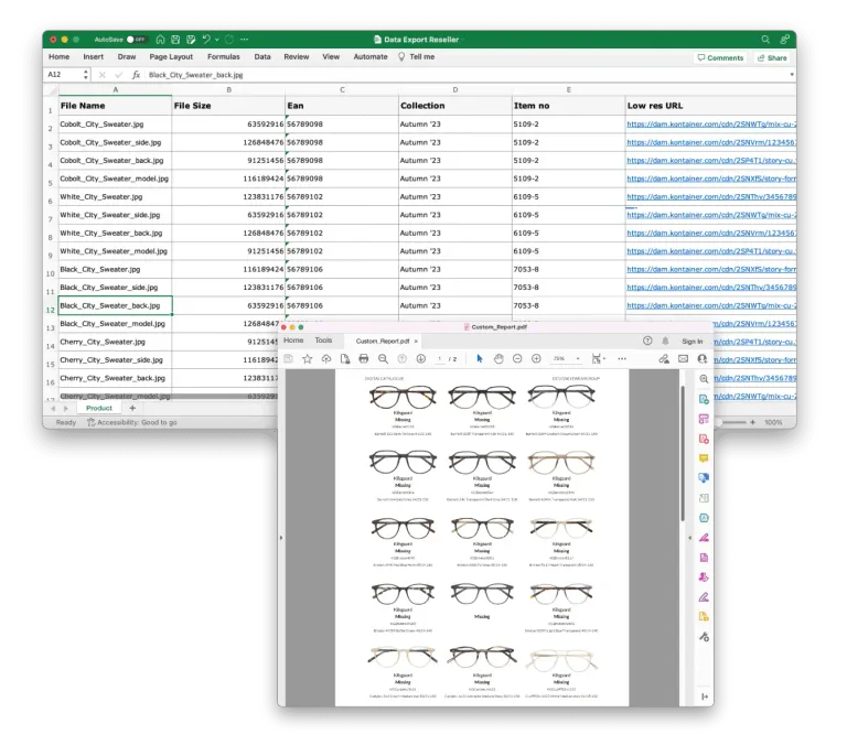 Data Export & Custom Reports Examples of Kontainer Data Export & Custom Reports