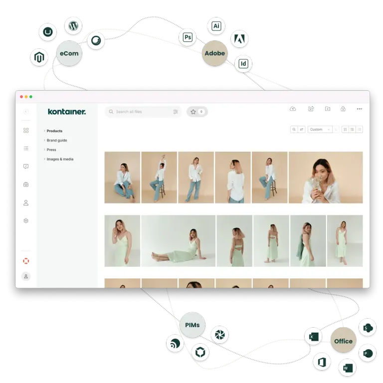 Hero banner fashion Kontainer