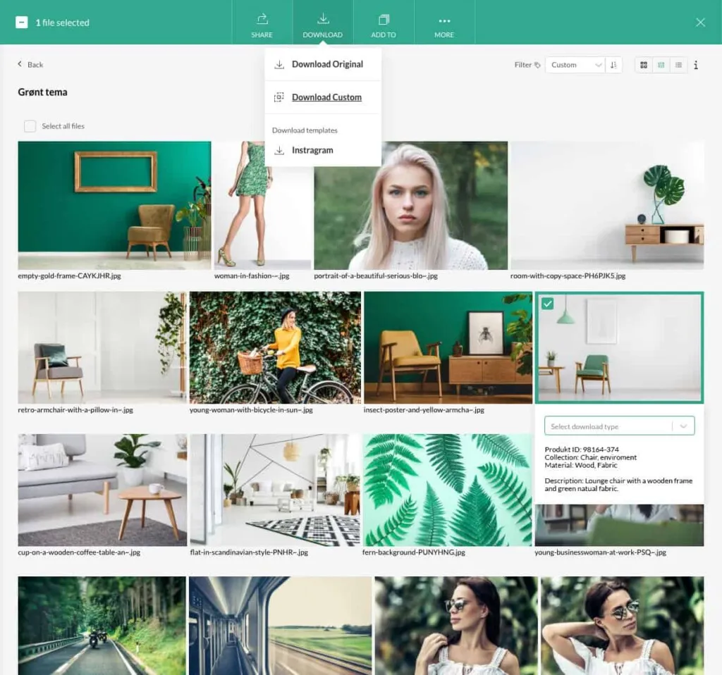Digital Asset Management and Product information management in one system