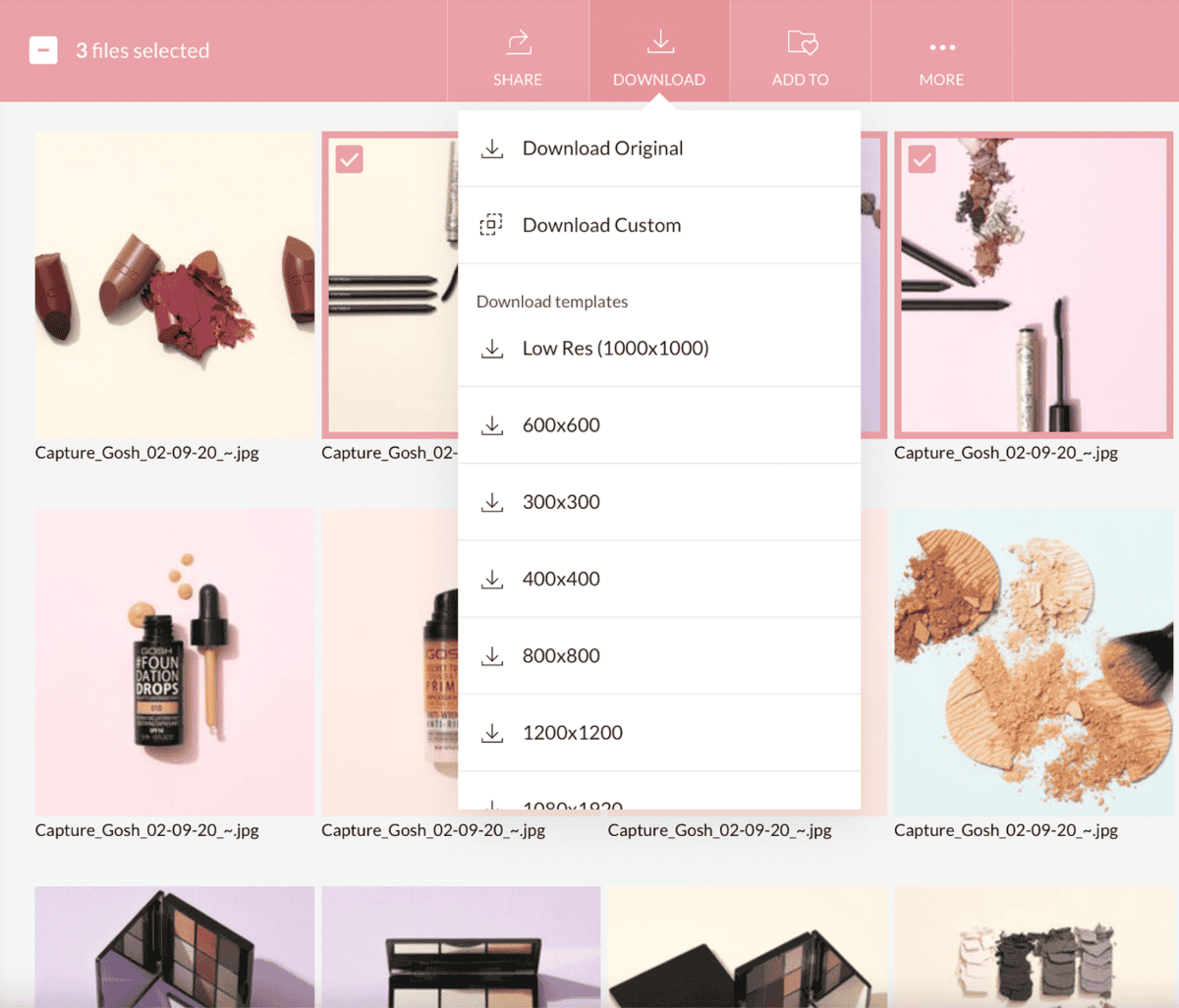 make up lookbook galleri i imagebank