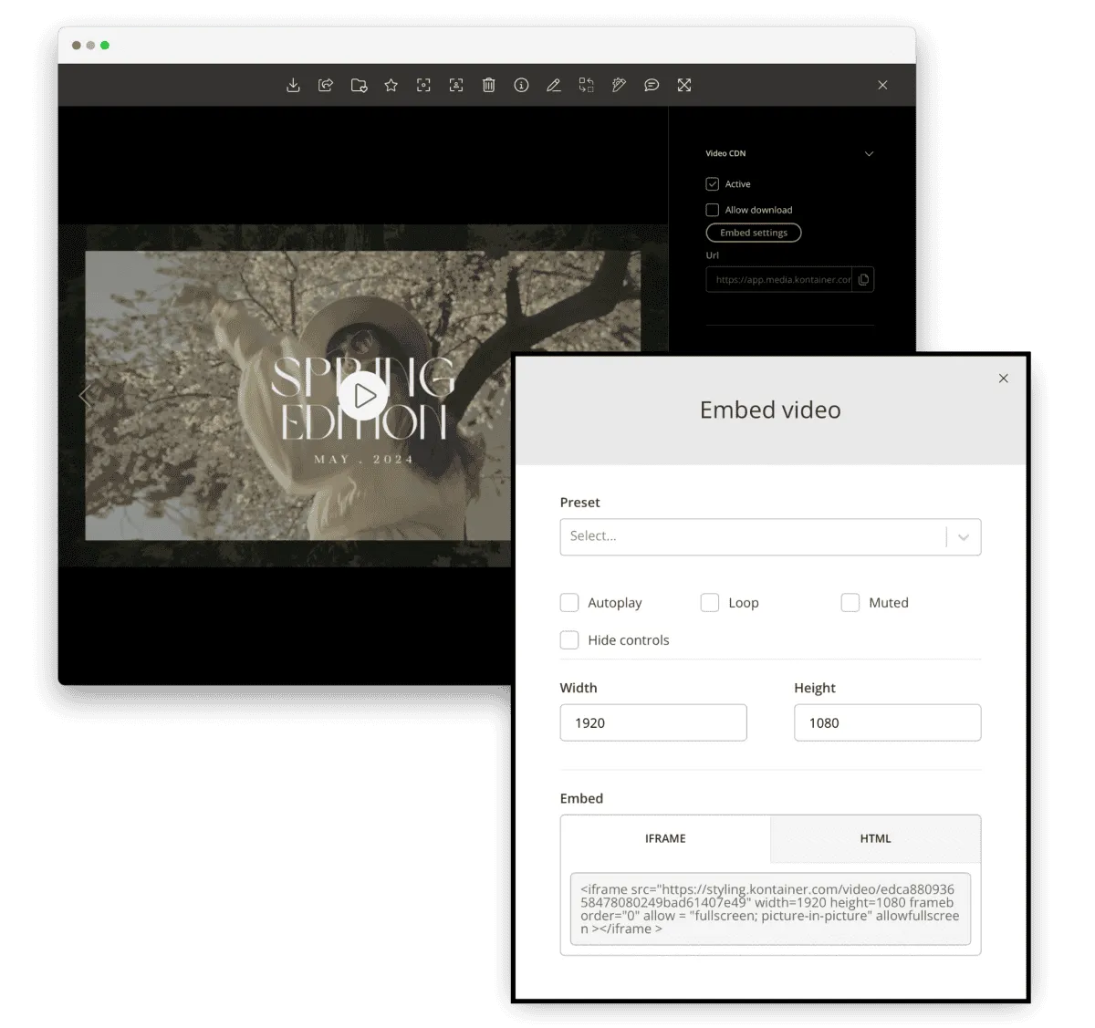 Image bank and brand portal