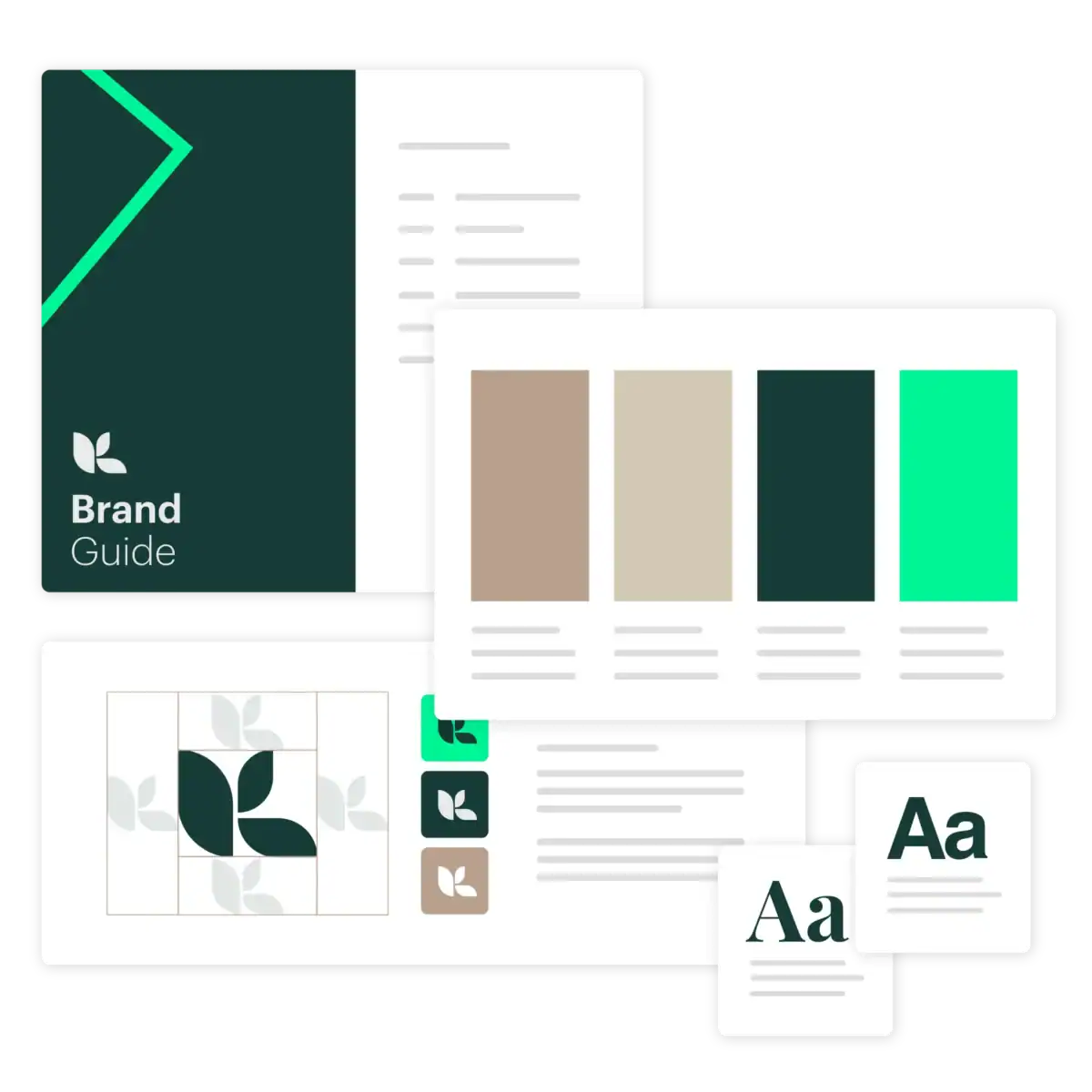 Brand guide and CVI in kontainer